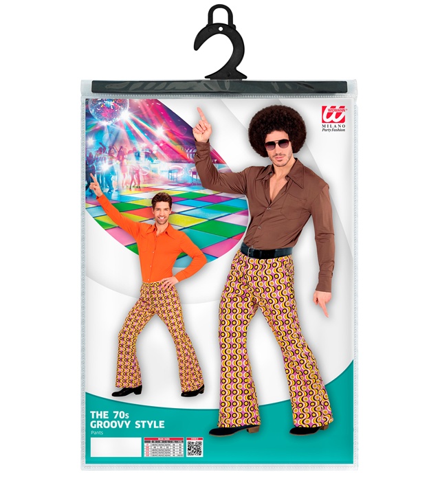 Pantaloni Anii 70 Groovy Barbat