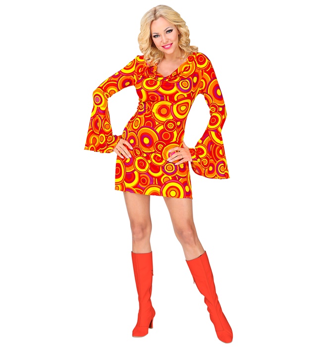 Costum Anii 70 Portocaliu