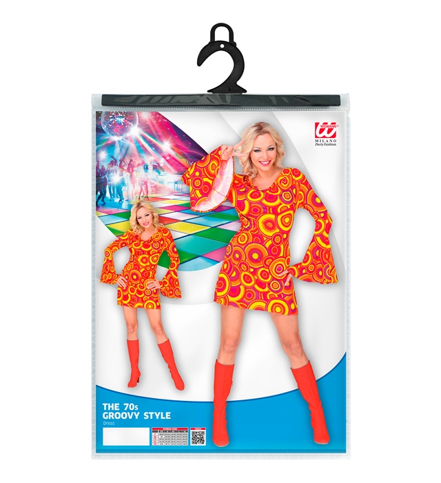 Costum Anii 70 Portocaliu
