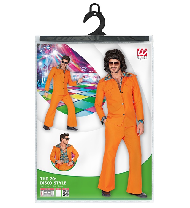 Costum Portocaliu Anii 70