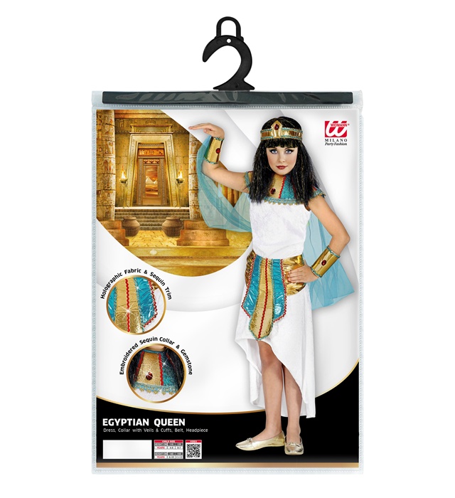 Costum Cleopatra Alb