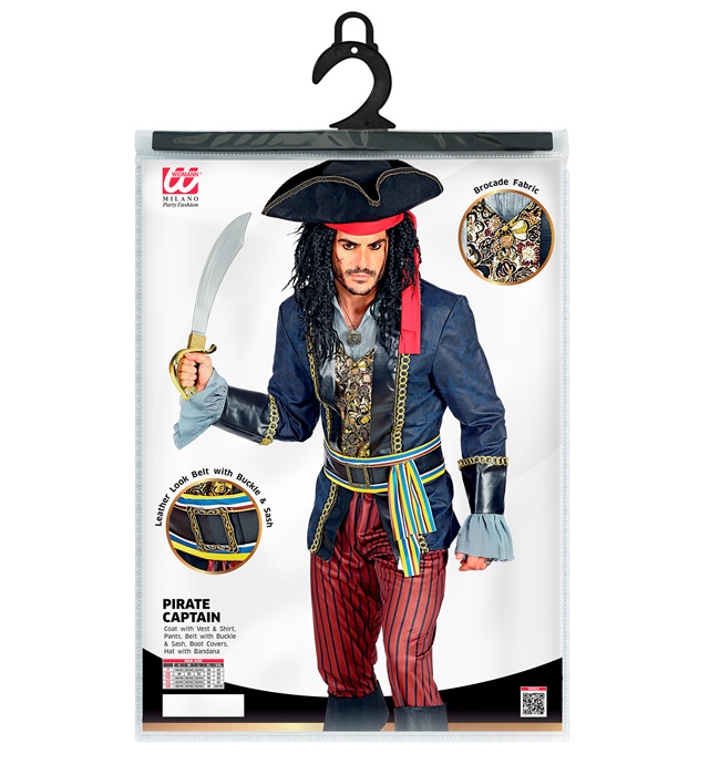 Costum Capitan Pirat Barbati