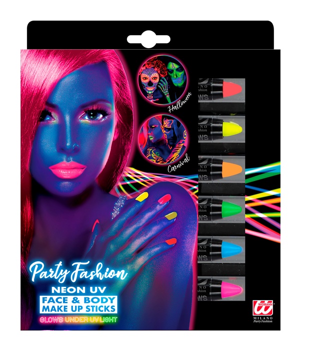 Set 6 Creioane Neon