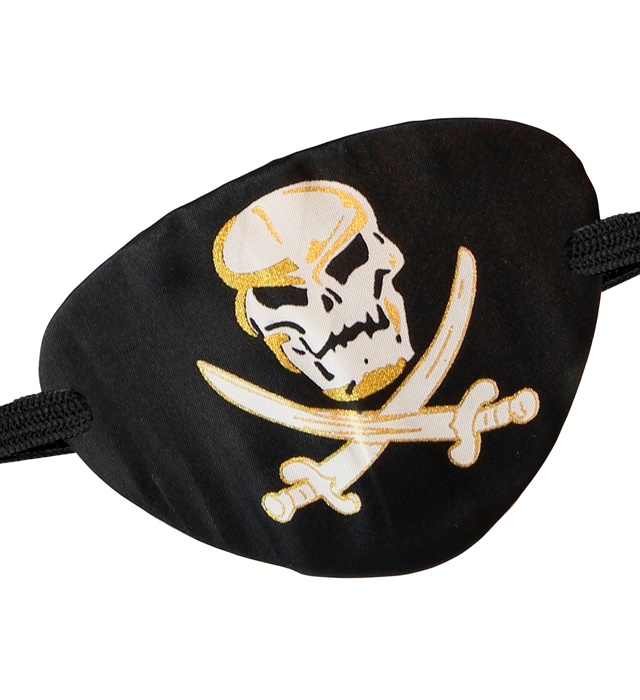Eyepatch Pirat Schelet