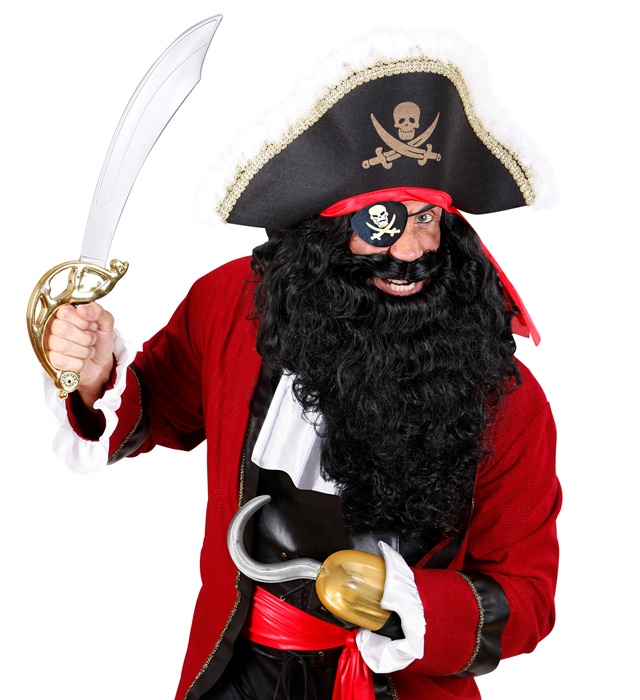 Eyepatch Pirat Schelet