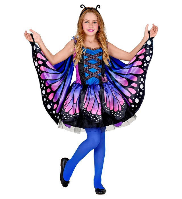 Costum Fluture Mov Fete
