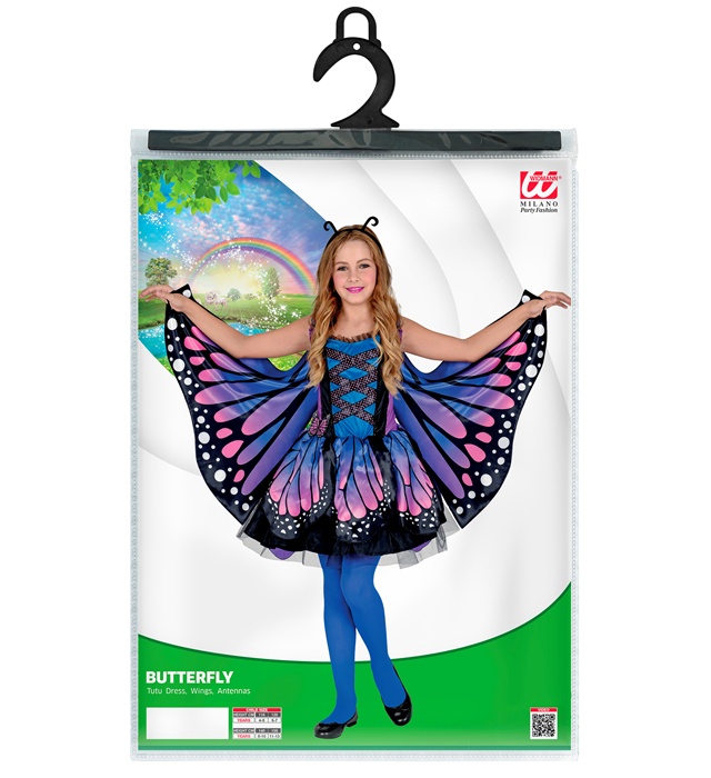 Costum Fluture Mov Fete