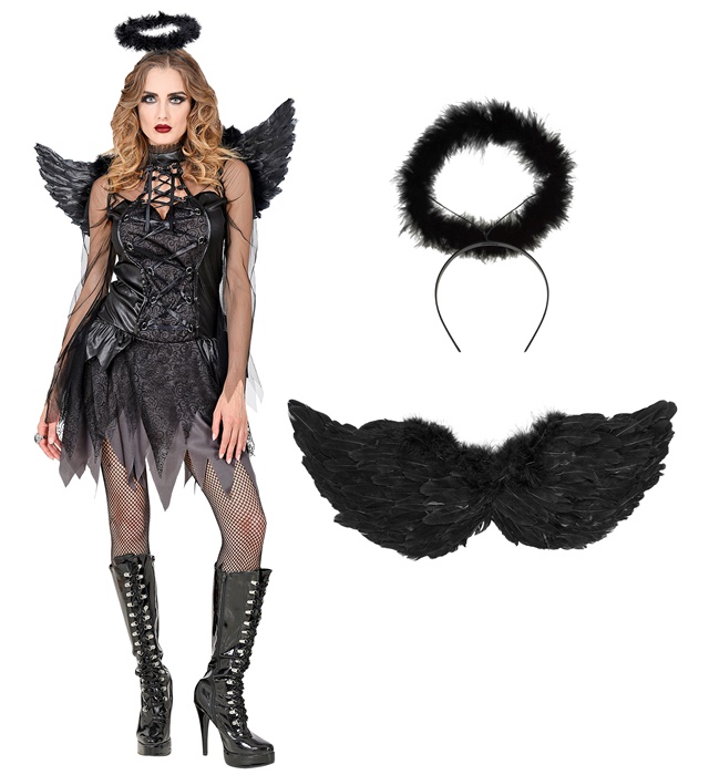 Costum Inger Negru Femei
