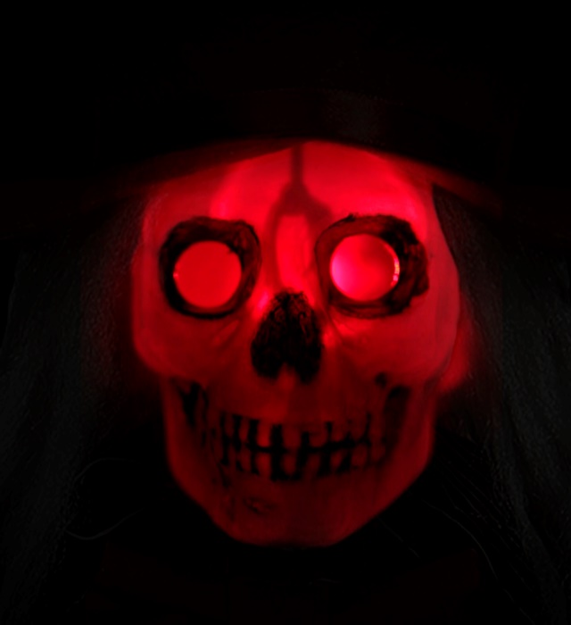 Decor Schelet Mire Cu Cap Luminos