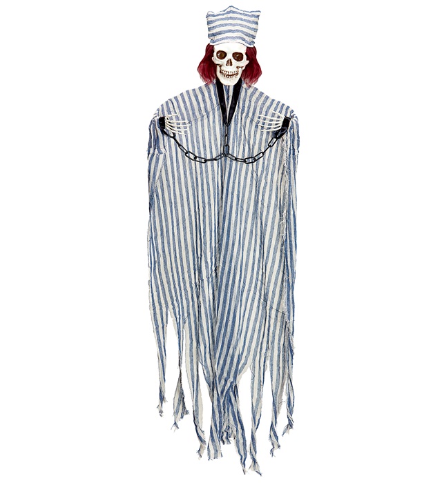 Decor Halloween Detinut Schelet 120 cm