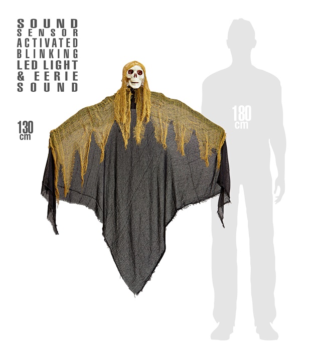 Decor Schelet Grim Reaper 130 cm