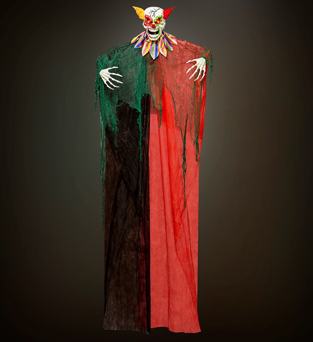 Decor Creepy Clown Animat 240 cm