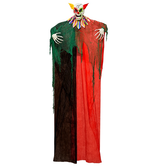 Decor Creepy Clown Animat 240 cm