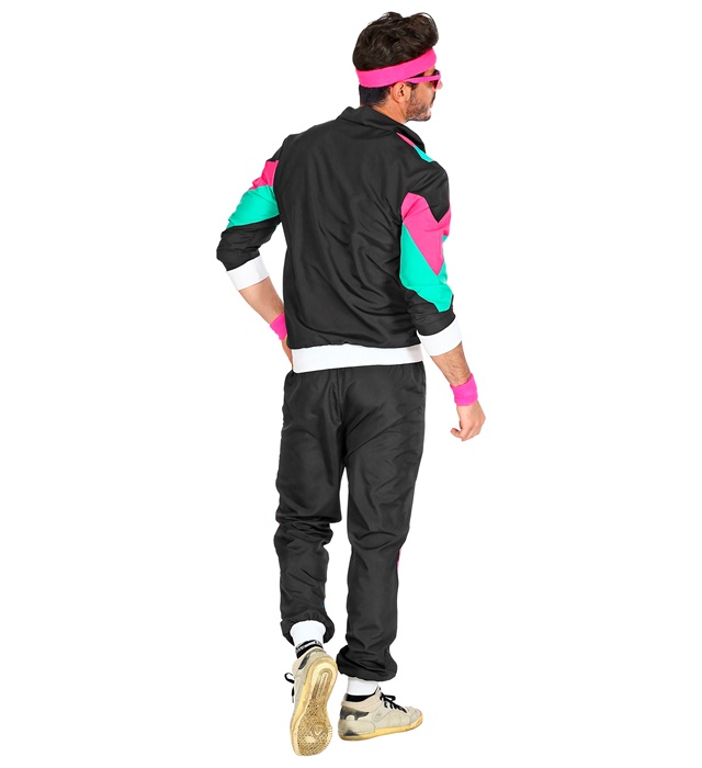 Costum Anii 80 Negru