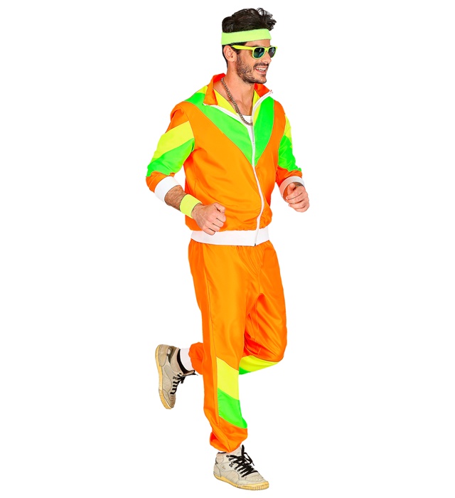 Costum Anii 80 Portocaliu