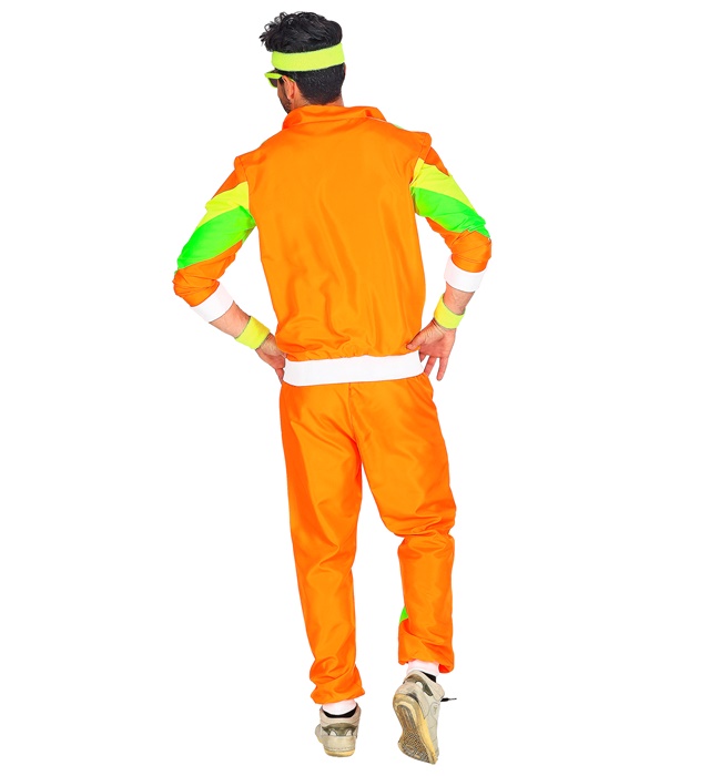 Costum Anii 80 Portocaliu