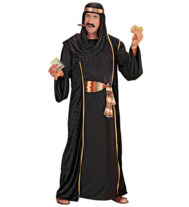Costum Sheik Arab Negru