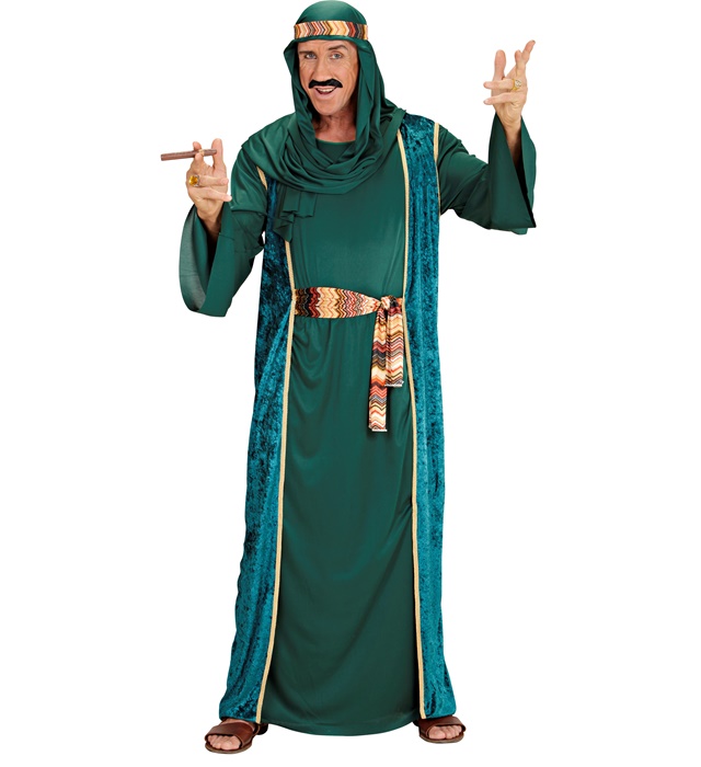 Costum Sheik Arab Verde