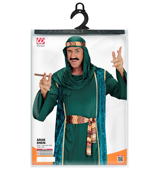 Costum Sheik Arab Verde