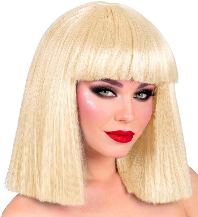 Peruca Bob Lung Blonda