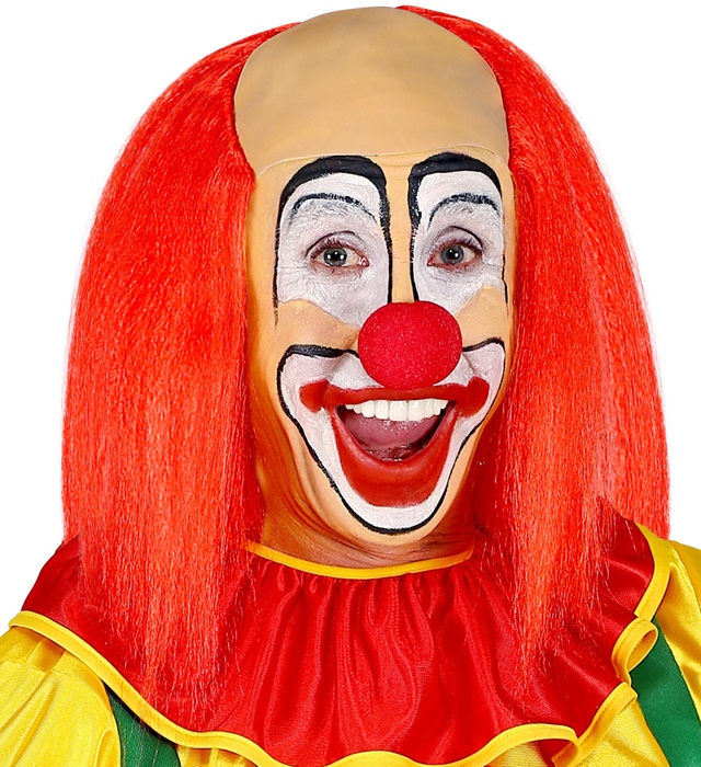 Peruca Clown Par Rosu