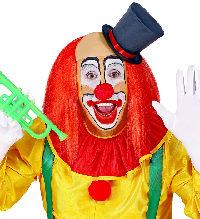 Peruca Clown Par Rosu