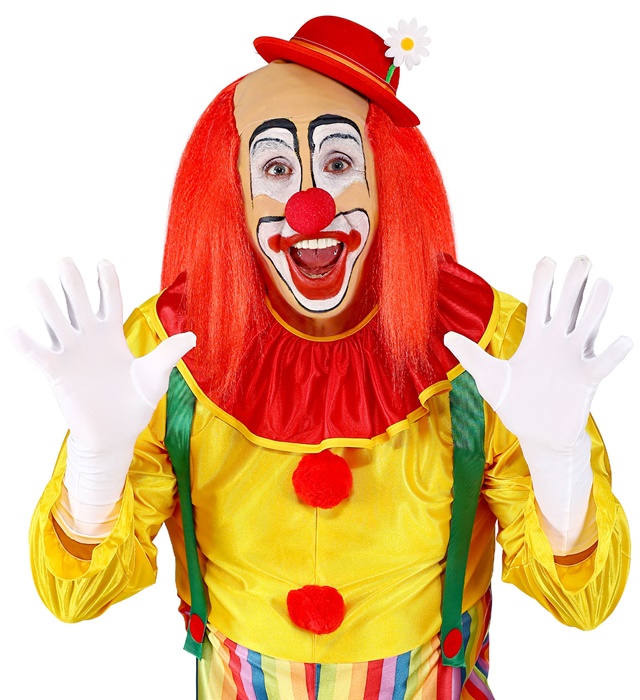 Peruca Clown Par Rosu