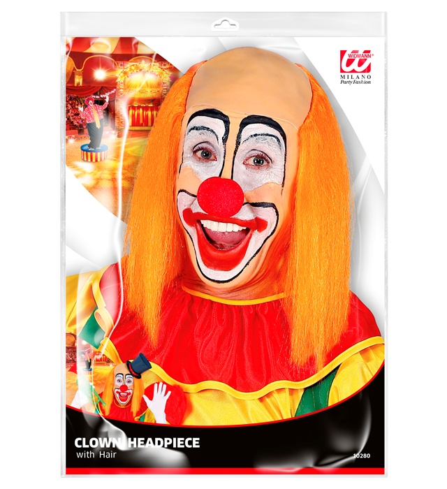 Peruca Chelie Clown Portocalie