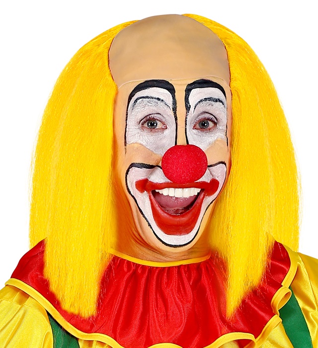 Peruca Chelie Clown Galbena