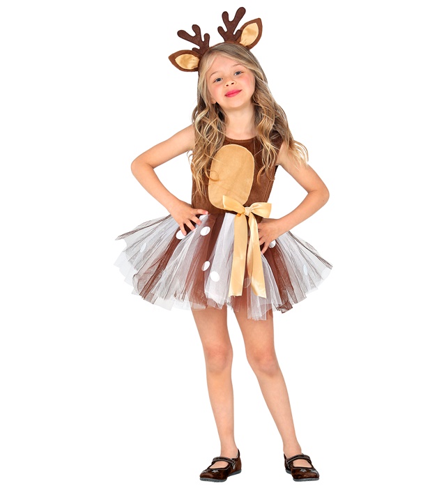 Costum ren cu rochie tutu pentru fete