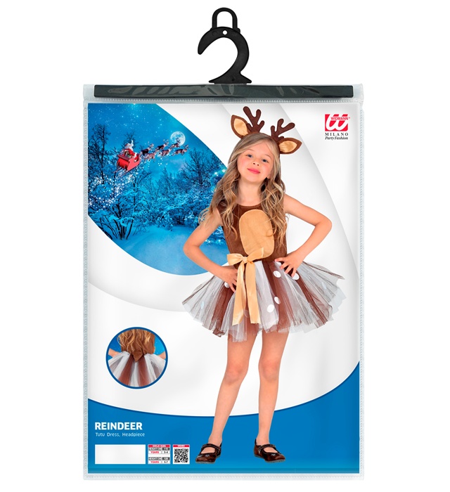 Costum ren cu rochie tutu pentru fete