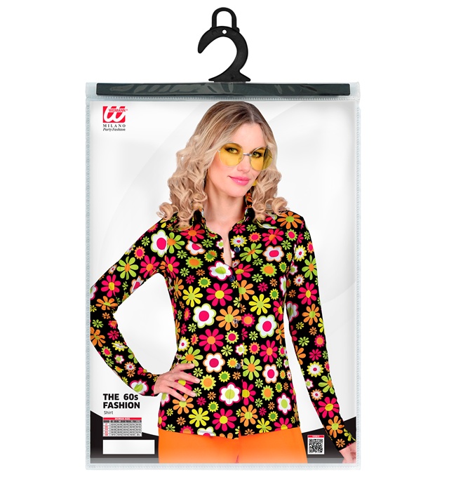 Camasa Anii 60 Flori Dama