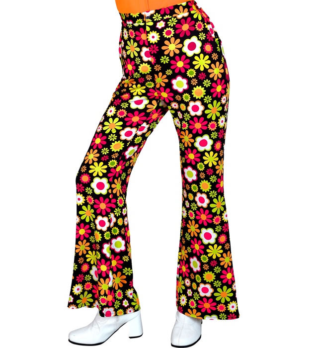 Pantaloni Anii 60 Flori Dama