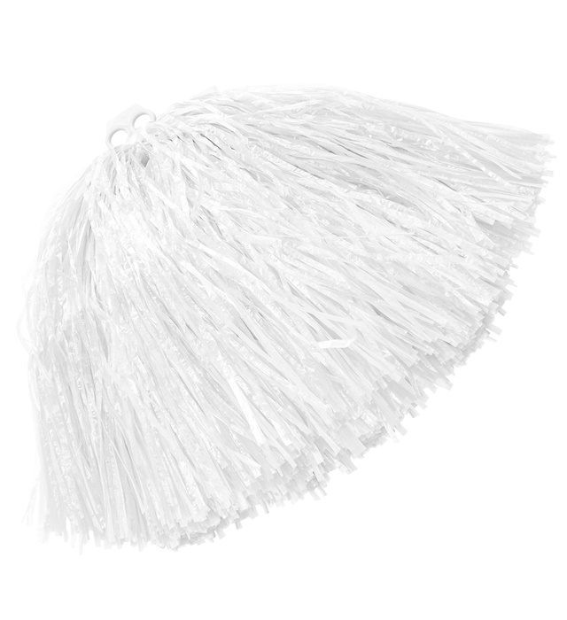 Pom Pom Majorete Alb