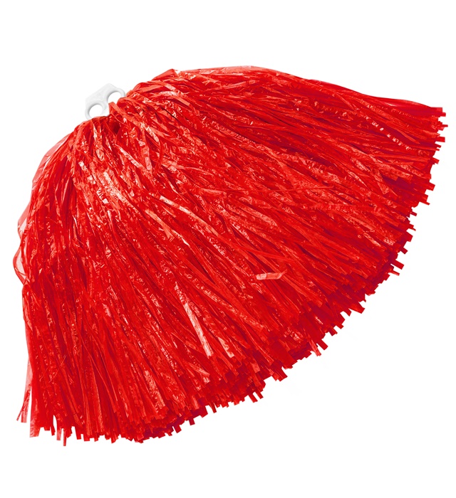 Pom Pom Majoreta Rosu