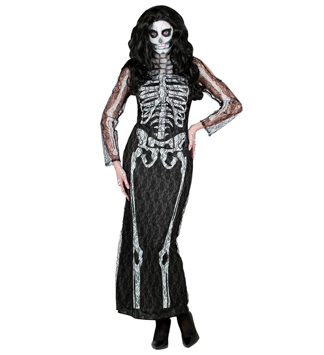 Costum Schelet Femei Rochie