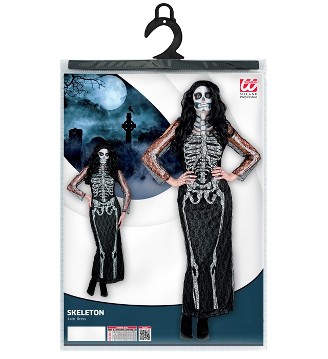 Costum Schelet Femei Rochie