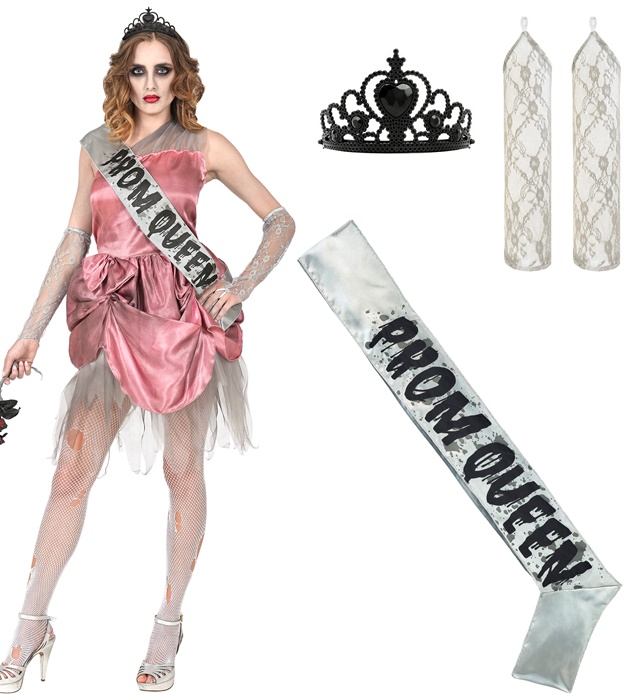 Costum Zombie Prom Queen