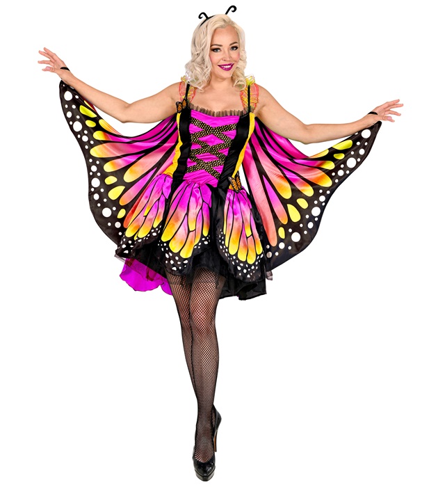 Costum Fluture Roz Adult