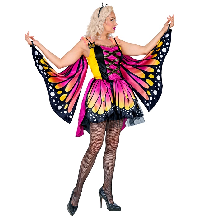 Costum Fluture Roz Adult