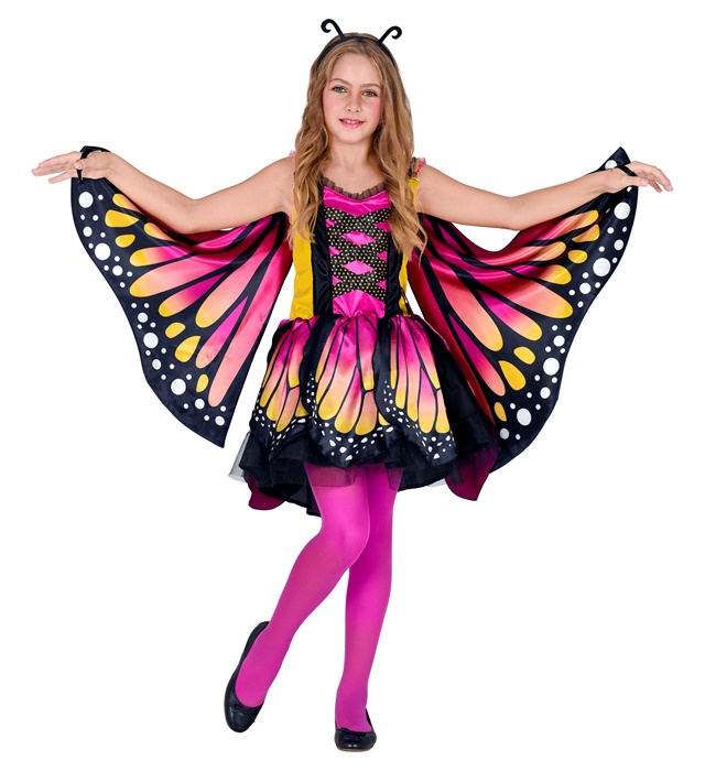 Costum Fluture Roz Fete