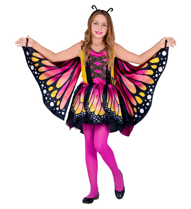 Costum Fluture Roz Fete