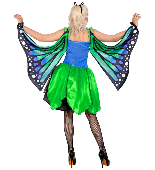 Costum Fluture Verde Adult