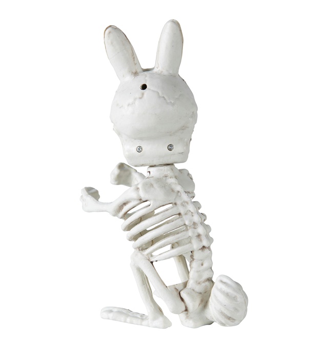 Decor Iepure Schelet 16 cm