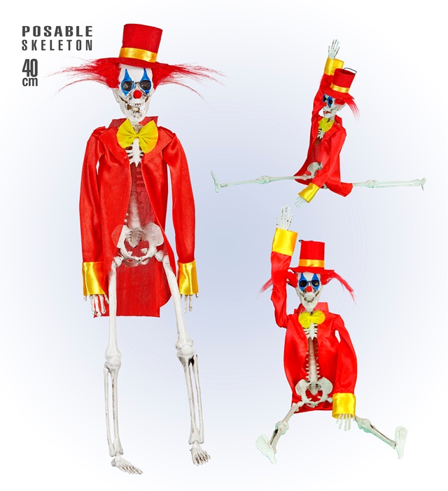 Schelet Pozabil Clown 40 cm