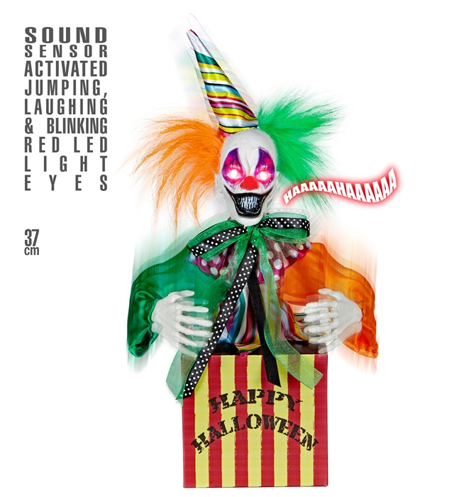 Decor Clown In Cutie Animat