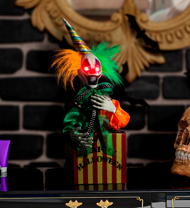 Decor Clown In Cutie Animat