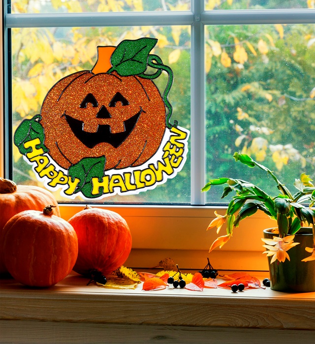 Sticker Happy Halloween Dovleac