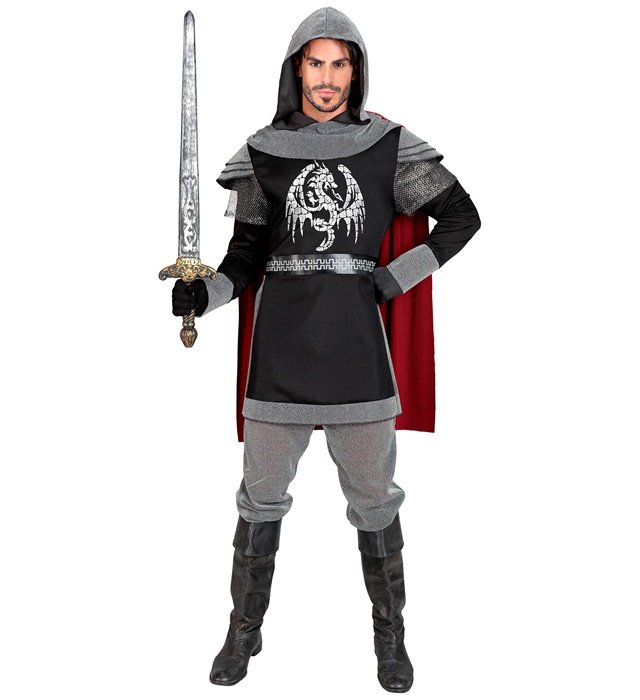 Costum Cavaler Negru Adult