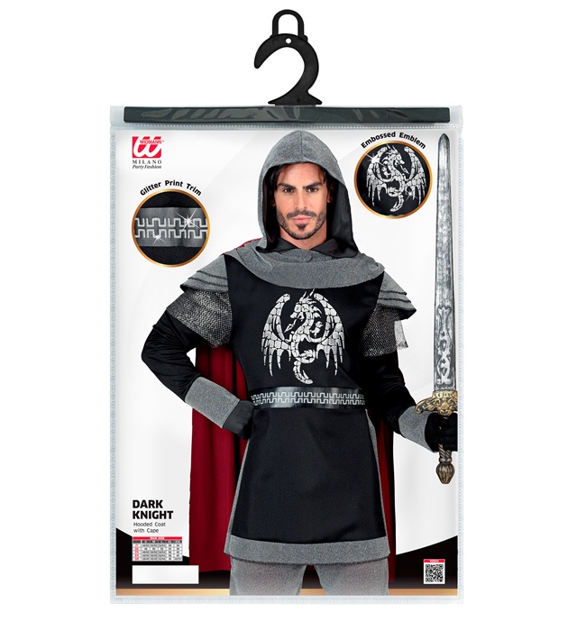 Costum Cavaler Negru Adult